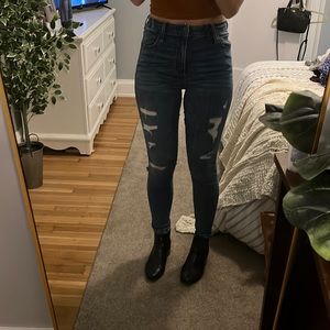 Abercrombie and Fitch Simone High Rise Super Skinny Jeans
